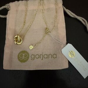 Gorjana Infinity Gold Knot Necklace